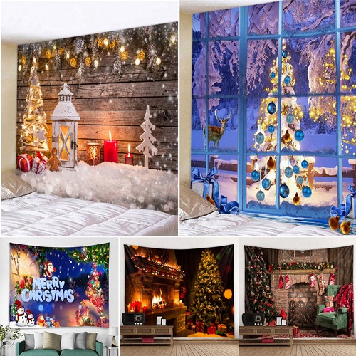 Merry christmas tapestry - merry,
