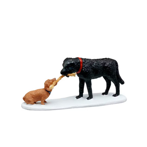 Lemax figurine who - lemax, pulling