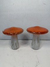 Murano mushroom toadstool - mushroom, art