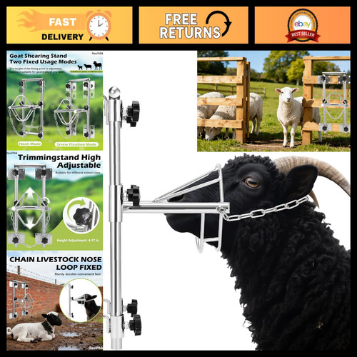 Adjustable goat sheep stand - sheep,