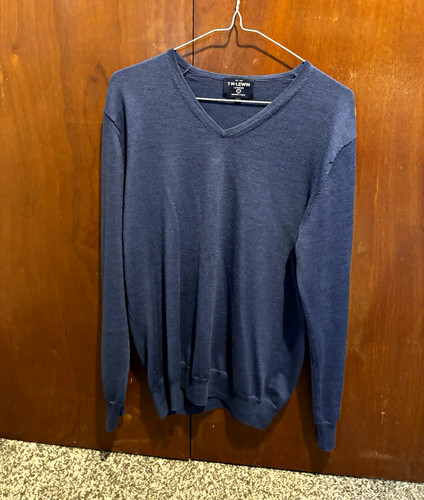 Lewin men blue merino - t.m.lewin,