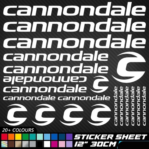 11x cannondale vinyl decal - cannondale,