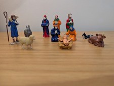 Nativity Set 11 Piece Hand Painted Nativity Scene