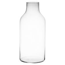 Clear Glass Vase Flower Bottle Ornament Aquarium Home Office Wedding Decor 3.3L