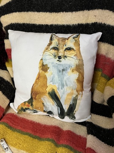 Fox design cushion cover - cushion,