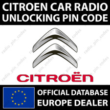 CITROEN RADIO PIN CODE