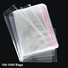 100-1000 Clear Poly Bags OPP
