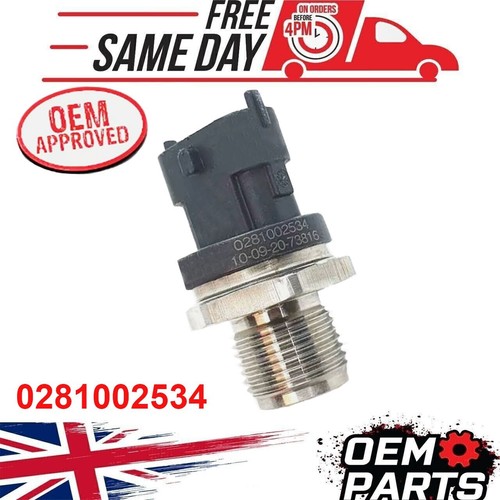 Fuel rail pressure sensor for - rail,