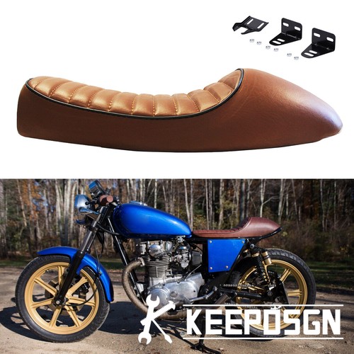Motorcycle cafe racer seat - motorcycle,
