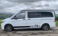 to fit  VITO SWB GRAPHICS STICKERS STRIPES DECALS CAMPER DAY RACE VAN