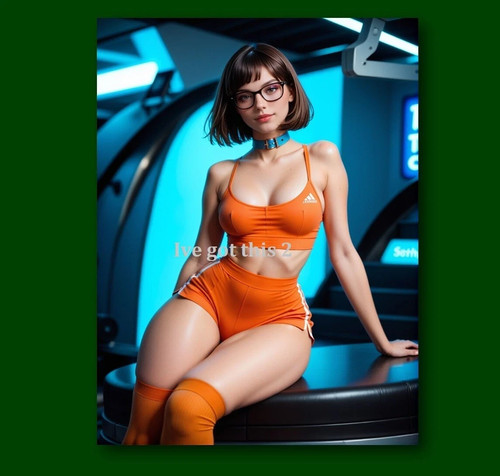Fridge magnet velma - fridge, dinkley