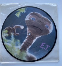 1982 E.T Soundtrack Music 7” Vinyl Picture Disc Record Vintage Collectable Rare