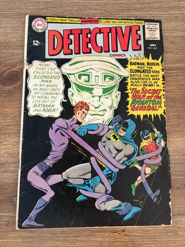 Detective comics 343 - comics, vg