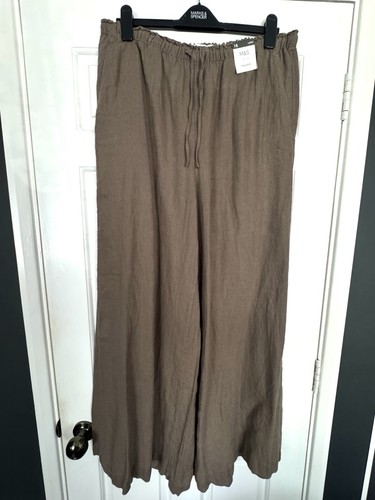 Natural beige linen - m&s,