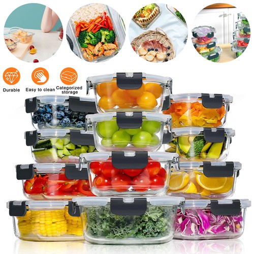 Piece airtight glass meal - airtight,