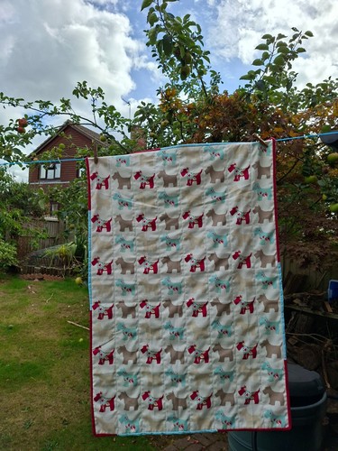 Small wholecloth quilt