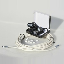 10m White RG6 Coax Cable +