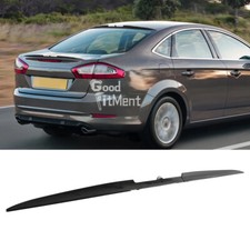 For Ford Mondeo MK3 Gloss Black Rear Boot Trunk Spoiler Lip Tail Wing Cuttable