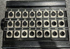 12 way dual sex Van Damme stage box