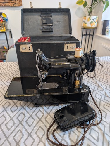 Singer 222k electric sewing - singer,