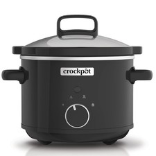Compact Slow Cooker 2.4L Black