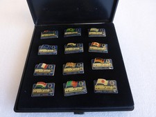 Williams Supporters Club 1996 FIA Formula One Commemorative Pin Badges (Cased)
