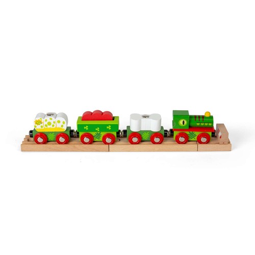 Bigjigs rail wooden dinosaur - rail,
