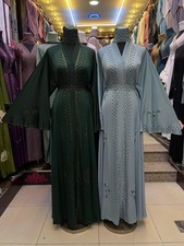 Dubai Abaya Kaftan Maxi Jalabiya Dress Eid, Size 14