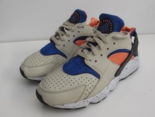 NIKE air HUARACHE leather uk 9.5  Mowabb  ratten hyper blue orange DD1068 200