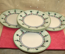 Six staffordshire tableware - six,