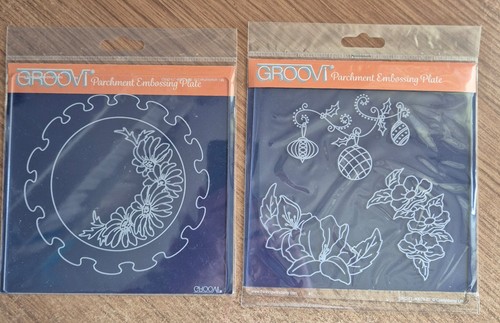 Groovi parchment embossing - 2x,