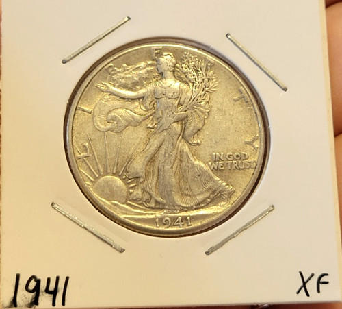 1941 walking liberty - walking, silver