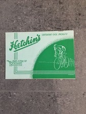 HETCHINS BIKE CATALOGUE .................................1953 HETCHIN'S BROCHURE
