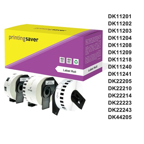 Labels fits brother printers - labels,