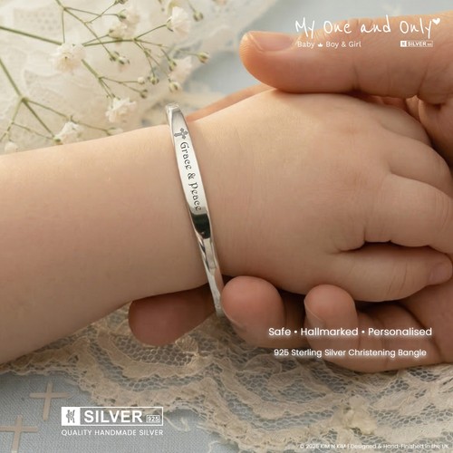 Personalised baby silver - personalised,