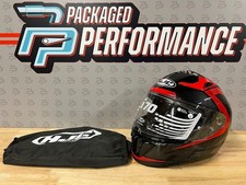 CHEAPEST ONLINE  HJC i70 Full Face Motorcycle Helmet in Black Red Size SMALL #C