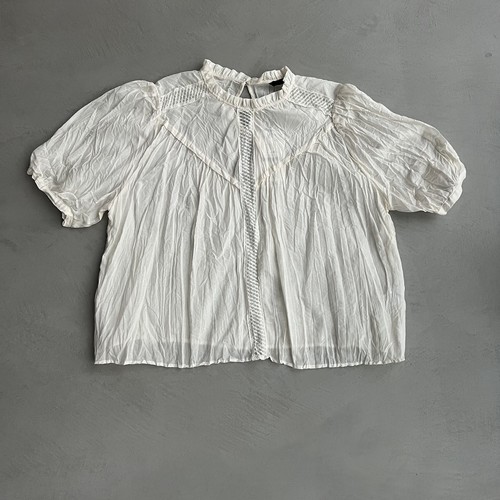 Zara lace insert short puff - lace,