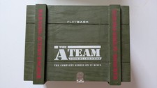 The A-Team Ultimate Collection Complete Series (1-5) 27 DVDs Wooden Ammo Box Set