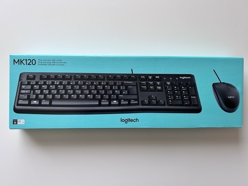 Logitech mk120 wired - logitech,