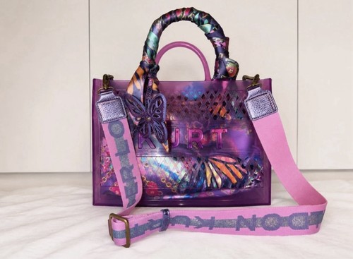 Butterfly handle tote - butterfly, for