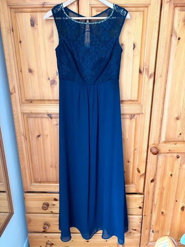Monsoon navy floor - navy, floor-length