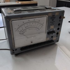 Vintage Grundig RV 55 Tube Voltmeter Made In Germany Röhrenvoltmeter Analogue 