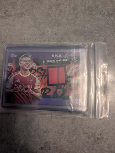 Topps leandro trossard arsenal - topps,