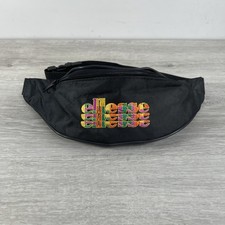 Ellesse Bum Bag Fanny Pack Adult Black Vintage Retro Festival Travel Rave
