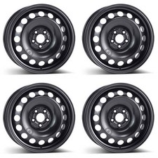4 Steel wheels Alcar 6.5Jx16
