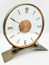 A Jager-LeCoultre 8 Day Desk Clock.