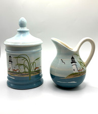 Jobi Pottery Sugar and Creamer