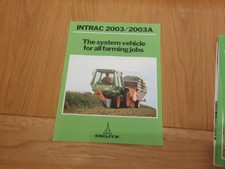Deutz Fahr Intrac 2003 & 2003A