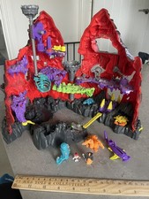Mighty Max Trapped In Skull Mountain Playset, Bluebird Toys  Near Complete 1992.