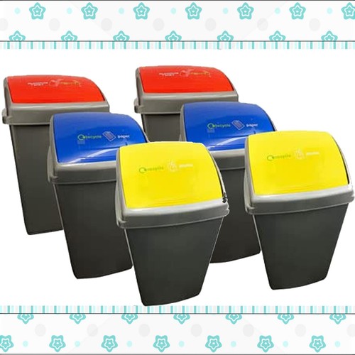 Litre grey recycling - recycling, bins